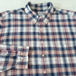 Brooks Brothers Regent Plaid Long Sleeve Shirt